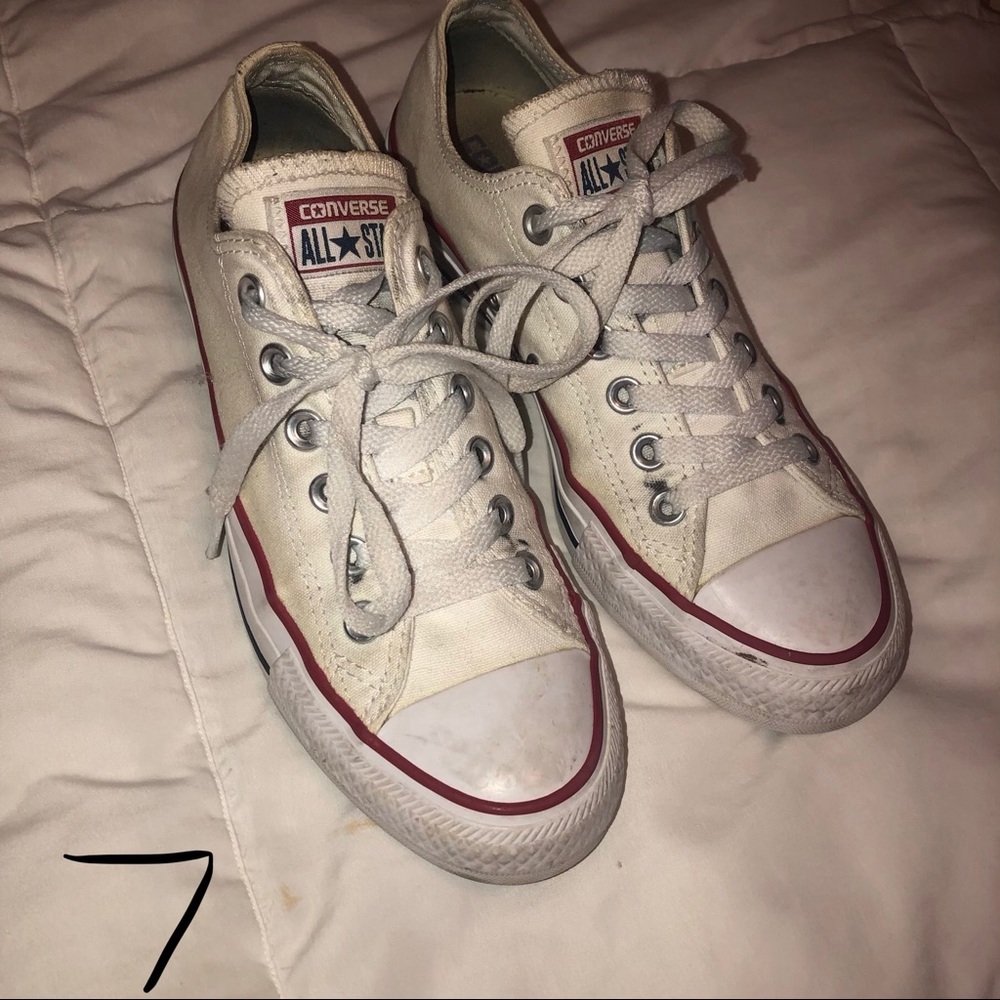 White Converse